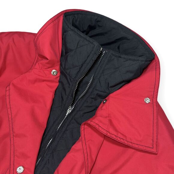 Boulder Gear Red Ski Jacket Women's Sz 10 ~ M 23 x 29" 3M Insulated Winter Coat - Picture 4 of 15